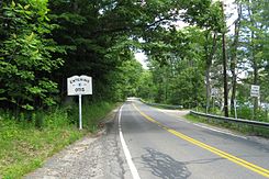 MA Route 23 eastbound entering Otis MA.jpg