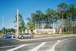 Timber Pines FL-Northwest Gate on US 19.jpg