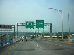 US Route 9 in New Jersey at Route 35 and the Garden State Parkway.jpg