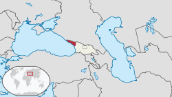Situación de Abjasia