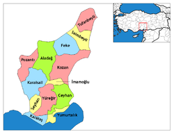 Distritos de Adana