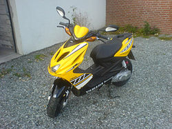 Yamaha Aerox.