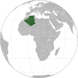 Situación de Argelia