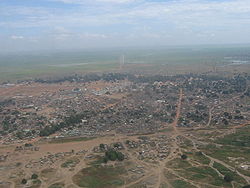 Foto aerea de Uwail (2007).