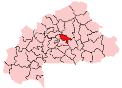 Localización de Oubritenga