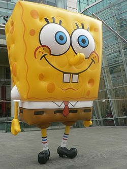 Boneka spongebob senayan city Jakarta.jpg
