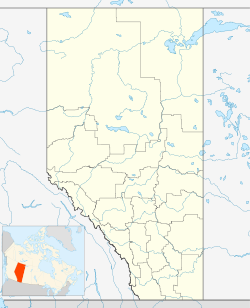 Localización de Medicine Hat en Terranova y Labrador