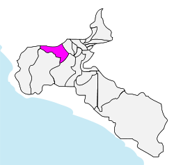 Cantón de Mora en la Provincia de San José