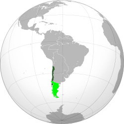 Ubicación de Chile