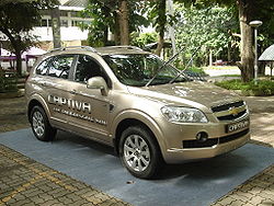 Chevrolet Captiva del mercado sudasiático