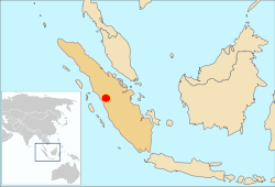 Chimarrogale sumatrana distribution.svg