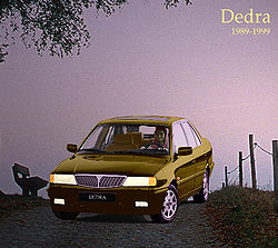 Fotomontaje de un Lancia Dedra