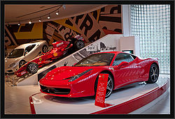 Ferrari 458 Italia en el salón del automóvil de Frankfurt