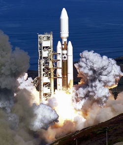 Cohete Titan IV último lanzamiento