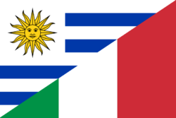 Flag of Uruguay and Italy.png