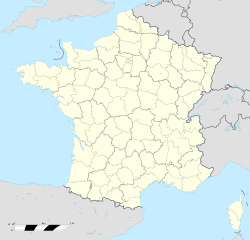Ubicación del Jardins ethnobotaniques de la Gardie en Rousson, Languedoc-Roussillon.