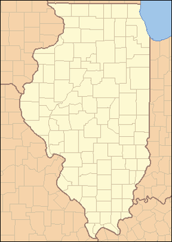 Localización de Quincy dentro de Illinois