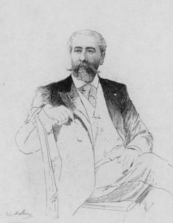 José-Maria de Heredia (French poet) by Adolphe Lalauze.jpg