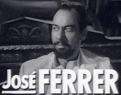 José Ferrer en el trailer de Crisis (1950)