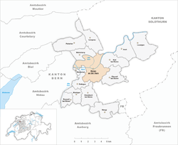 Karte Gemeinde Büren an der Aare 2007.png