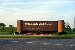 Kimberly-Clark Plant Entrance - geograph.org.uk - 43707.jpg