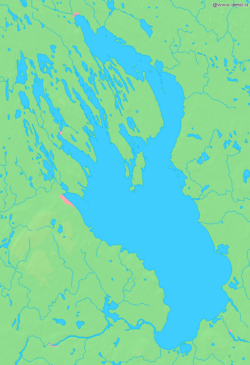 Mapa del lago