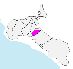 Cantón de León Cortés en la Provincia de San José