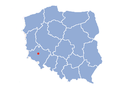 Localización de Chojnów