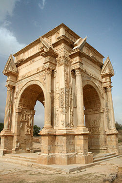 Leptis Magna Arch of Septimus Severus.jpg