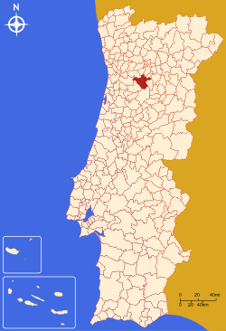 Localización de Castro Daire