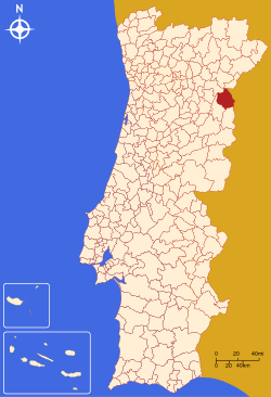 Localización de Figueira de Castelo Rodrigo