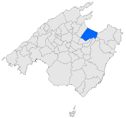 Localización de Santa Margarita