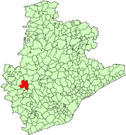 Situación de Ódena en la provincia de Barcelona