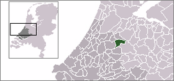 Localización del municipio de Nieuwkoop
