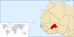 Situación de Burkina Faso