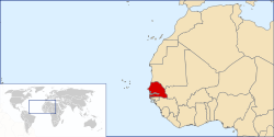 Situación de Senegal