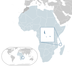 Situación de Comoras