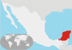 Ubicación de República de Yucatán