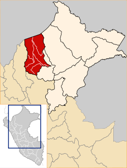 Location of the province Datem del Marañón in Loreto.svg
