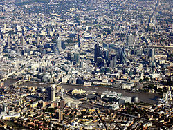 Vista aérea de la City