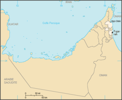 Localizacion del emirato