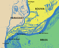 Mapa del Punto Tripartito Bolivia Brasil Paraguay.png