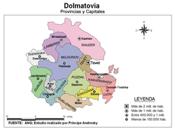 Situación de Dolmatovia