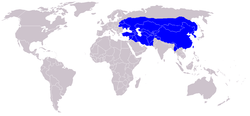 Ubicación de Imperio Mongol