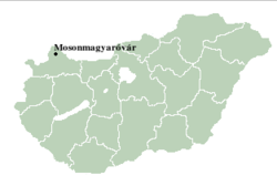 Mosonmagyaovar location.png
