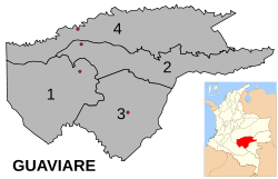 Municipios de Guaviare.svg