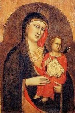 Museo dell'opera del duomo, prato, Madonna col Bambino (1365 circa).jpg
