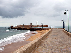 Océano Atlántico en Cádiz.JPG