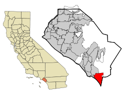 Localización de San Clemente en Orange County, California.