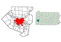 Localización en el Condado de Allegheny, Pensilvania